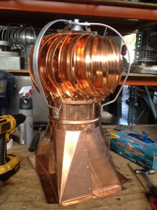 copper turbine cap in Long Island